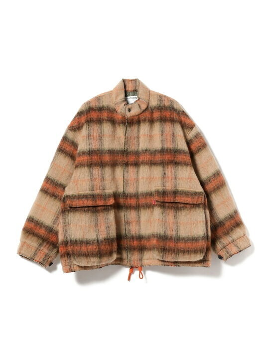 FACCIES SHAGGY CHECK BLOUSON