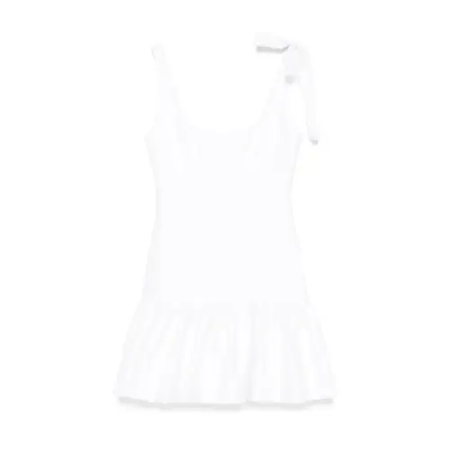 Sandro Paris Dual-material short dress