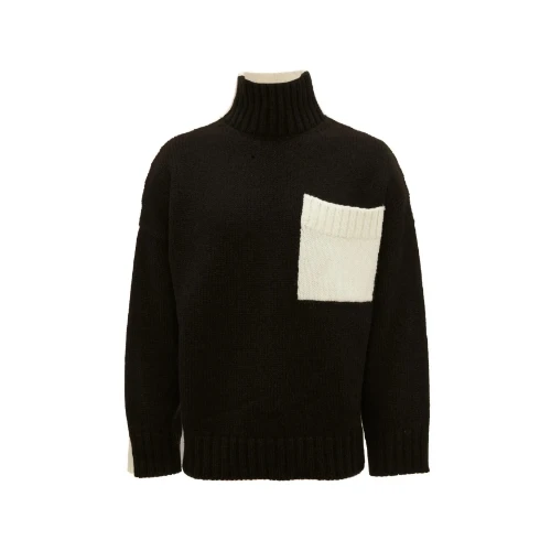 JW ANDERSON PATCH POCKET TURTLENECK JUMPER