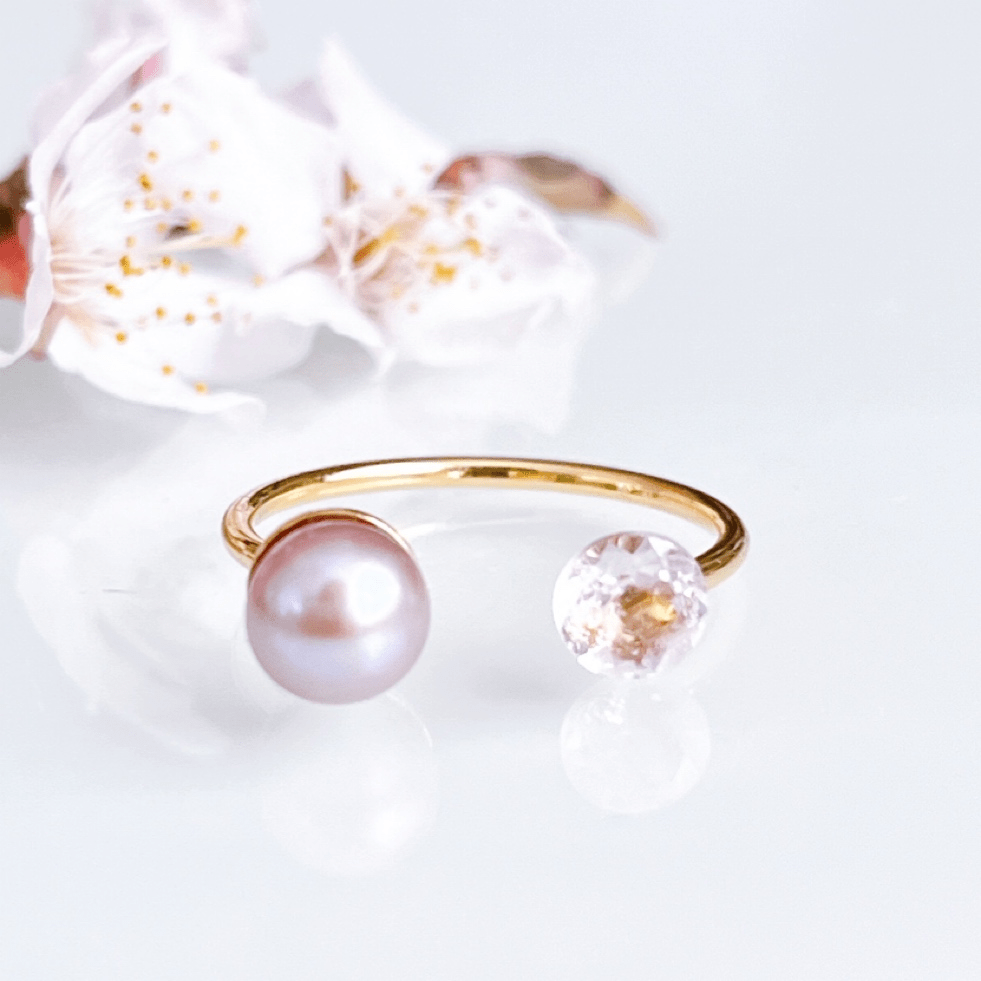 SAKURA jewelry SAKURA jewelry/2/桜色ピンクフォークリング
