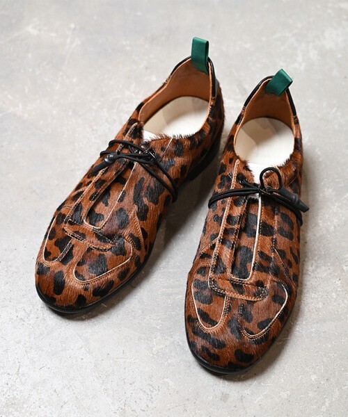 EARLE Shoe sneaker german レオパードドレスジャーマントレーナー