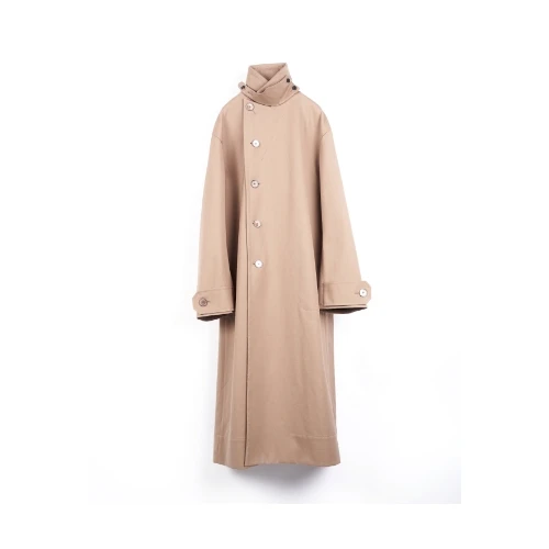 HARUNOBUMURATA OVERSIZED COTTON TRENCH COAT