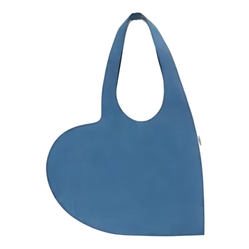 COPERNI Denim Mini Heart Tote Bag