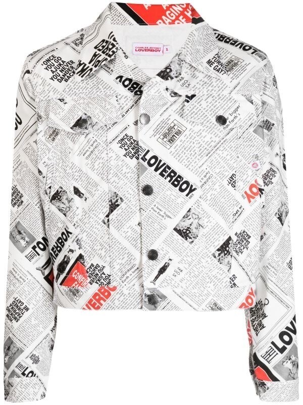 Charles Jeffrey Loverboy Art デニムジャケット