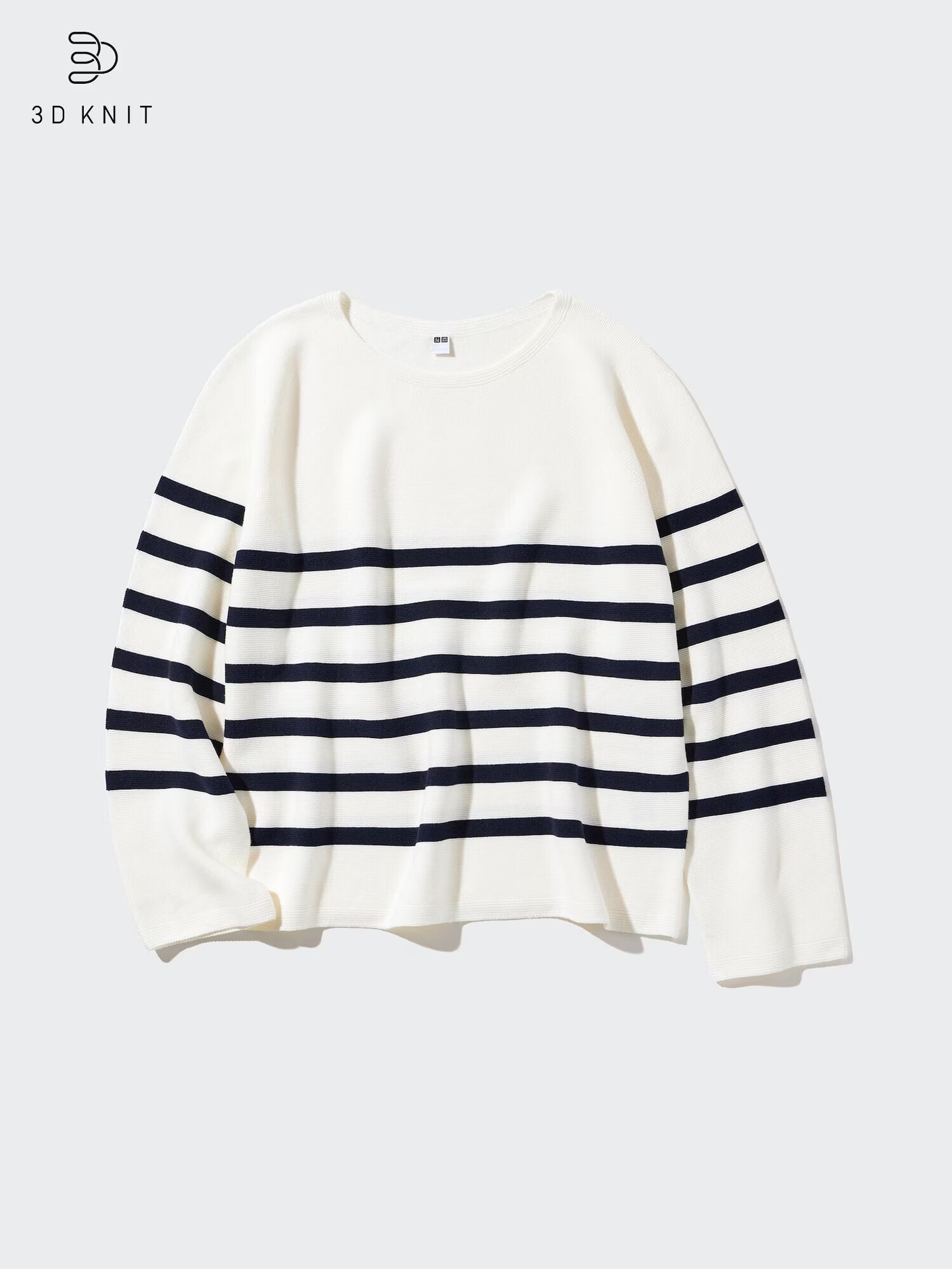 UNIQLO 3Dコットンクルーネックセーター