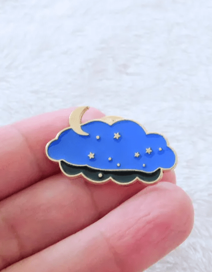 Etsy サンクラウドレインボーエナメルピンセット