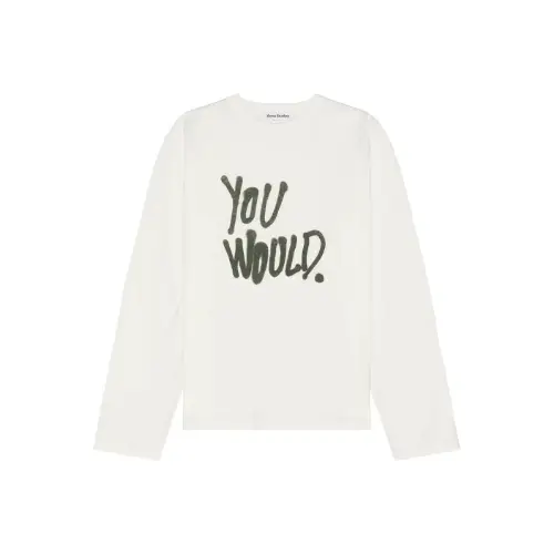 Acne Studios Long sleeve logo t-shirt