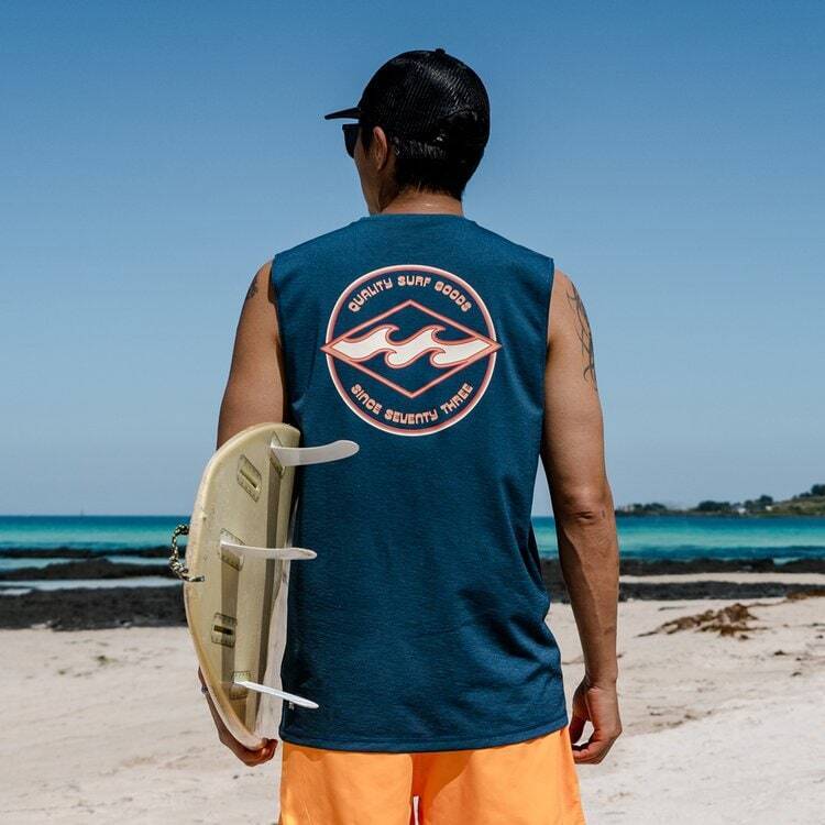 Billabong Billabong Men's Sleeveless Rash Guard BB1045DMT