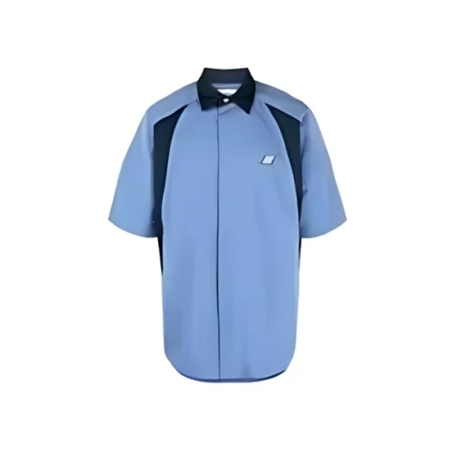 AMBUSH logo-embroidered bowling shirt