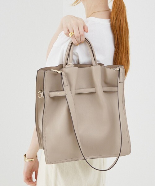 LOWELL things Swell/2WAYギャザーオープントートBAG L