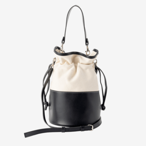 Dolce. bi-color bag(black)