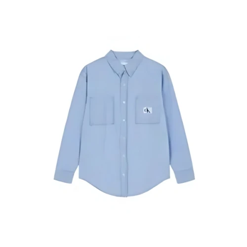 Calvin Klein Oversized long-sleeve denim shirt