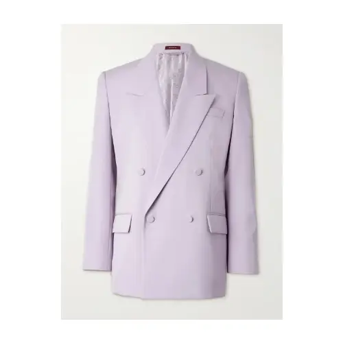 GUCCI Double-Breasted Wool-Twill Blazer