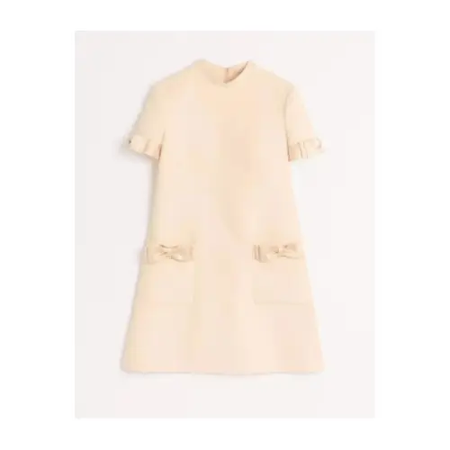 VALENTINO Crepe Couture ミニドレス