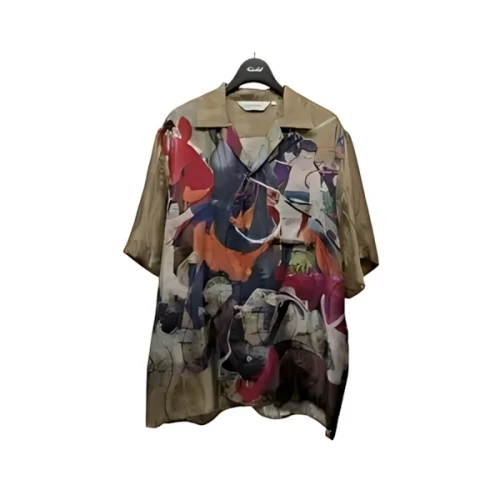 NIPOALOHA TENMYOUYA HISASHI SILK SHIRT