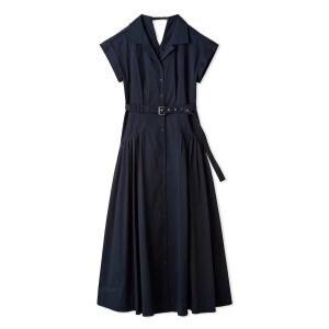 Lily Brown シャツワンピース