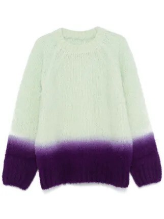 sacai グラデーション セーター