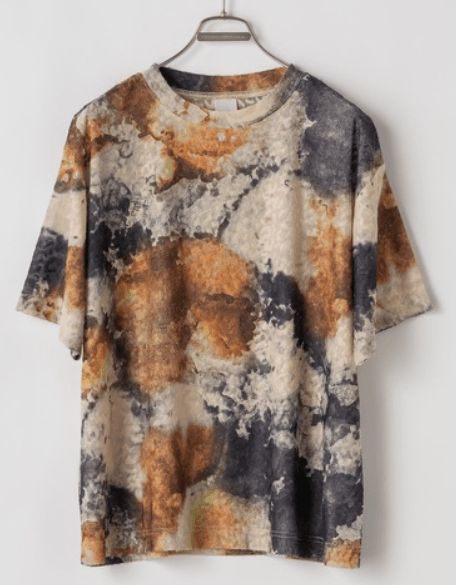 CASPER JOHN Sheer jacquard T-shirts