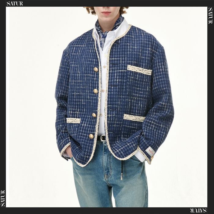 SATUR Malton Two Tone Tweed Jacket