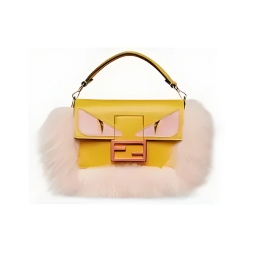 FENDI イエローレザー バッグ
