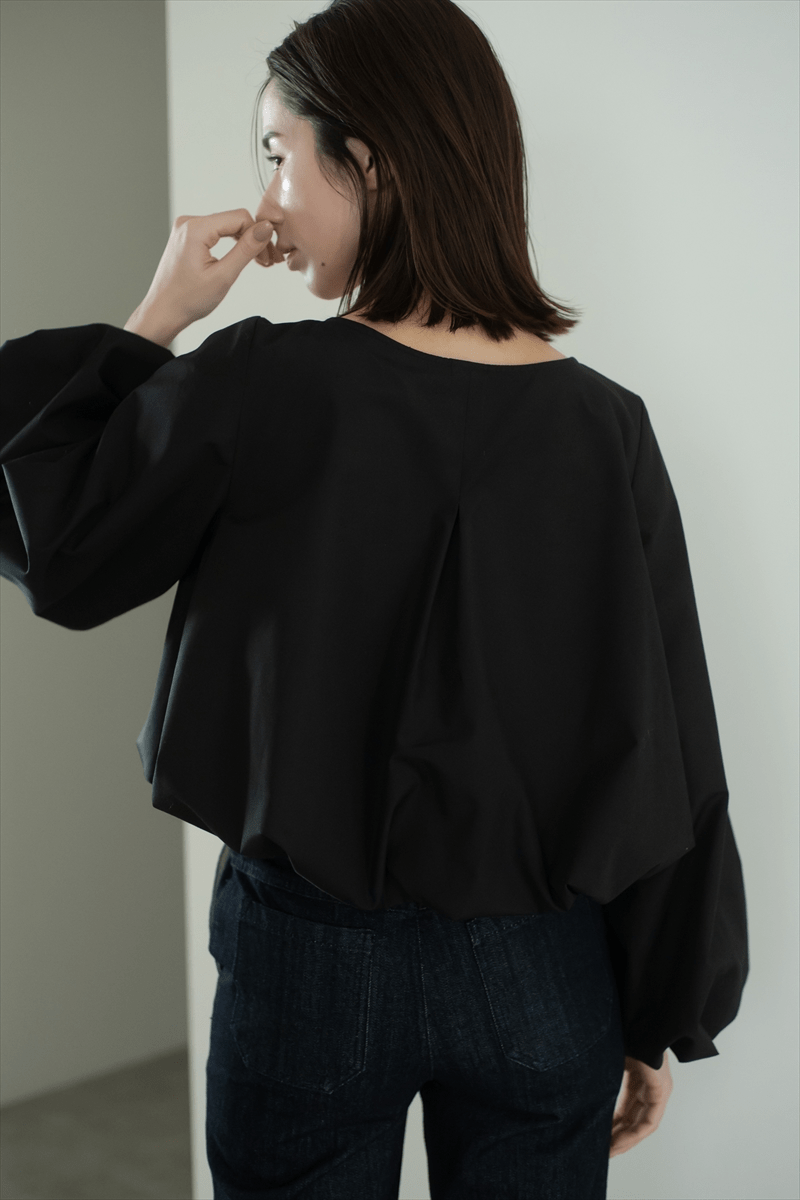 maison de Dolce. バルーンブラウス【black】