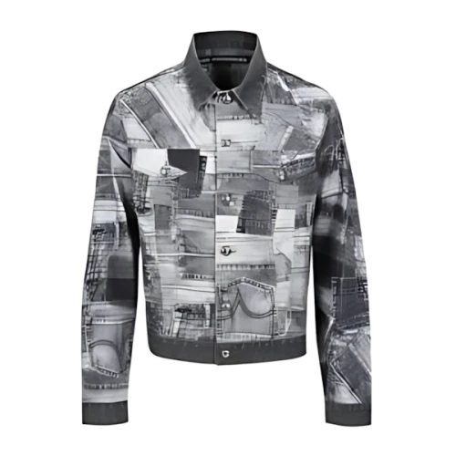 Andersson Bell Brno patchwork print jacket