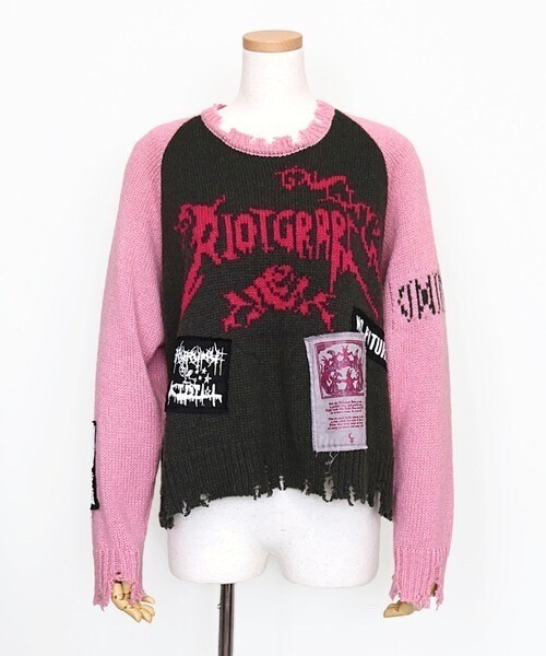 rurumu: "rurumu:×KIDILL" raglan pullover(large)