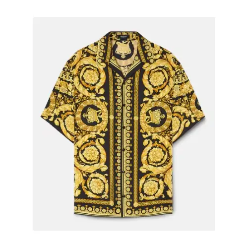 VERSACE バロッコ シルク シャツ