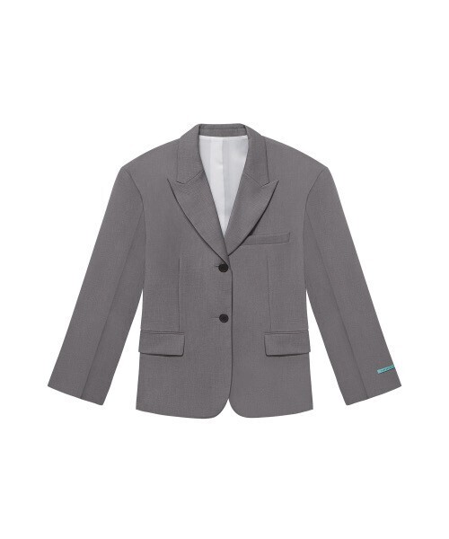 INSTANTFUNK oversized single jacket