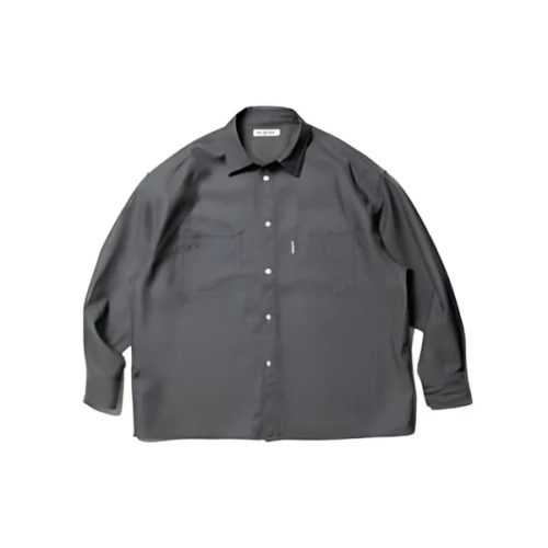 COOTIE PRODUCTIONS Wool Work L/S Shirt -Black-