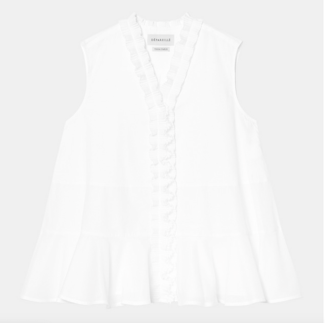 DÉPAREILLÉ COTTON KARAMI BLOUSE
