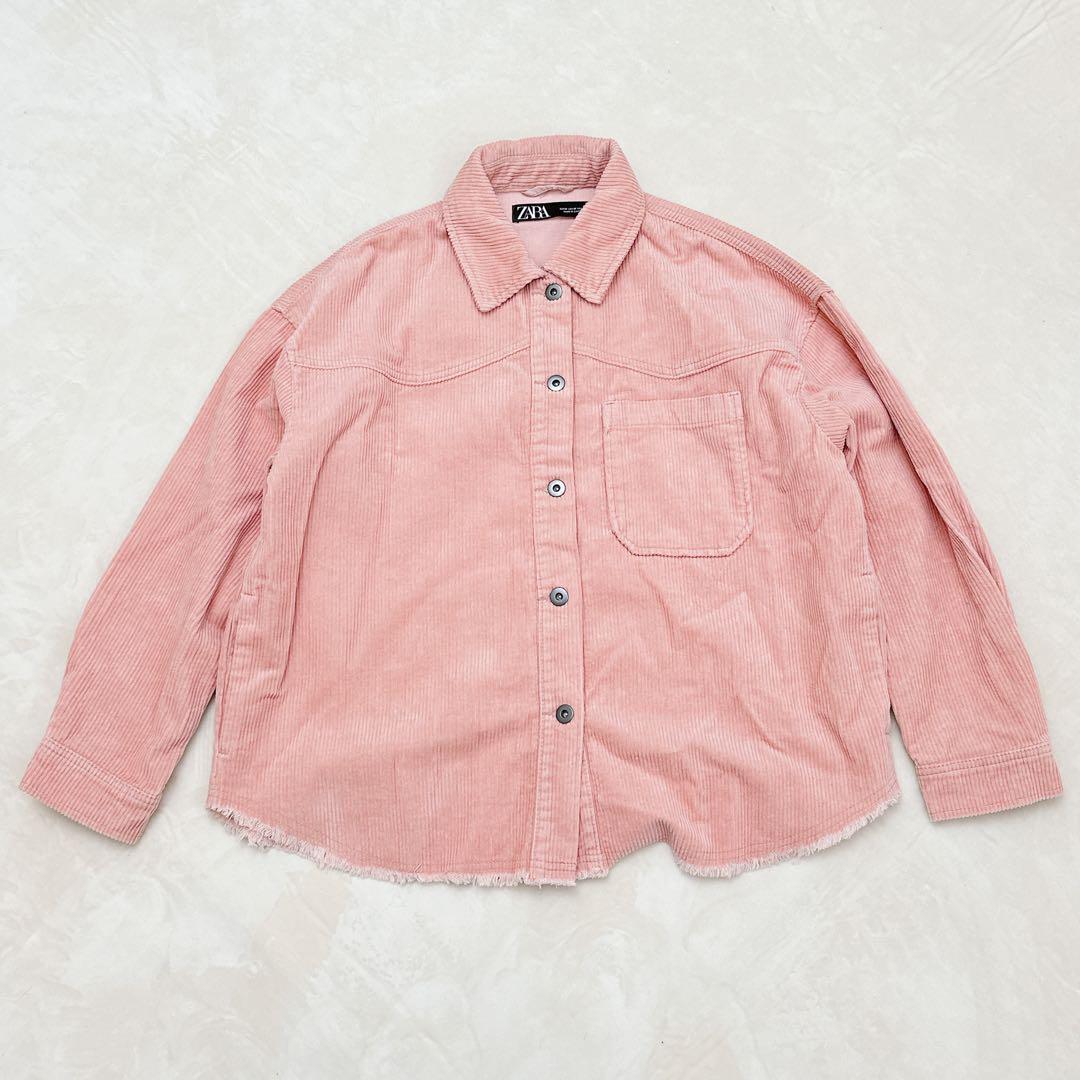 ZARA コーデュロイシャツ