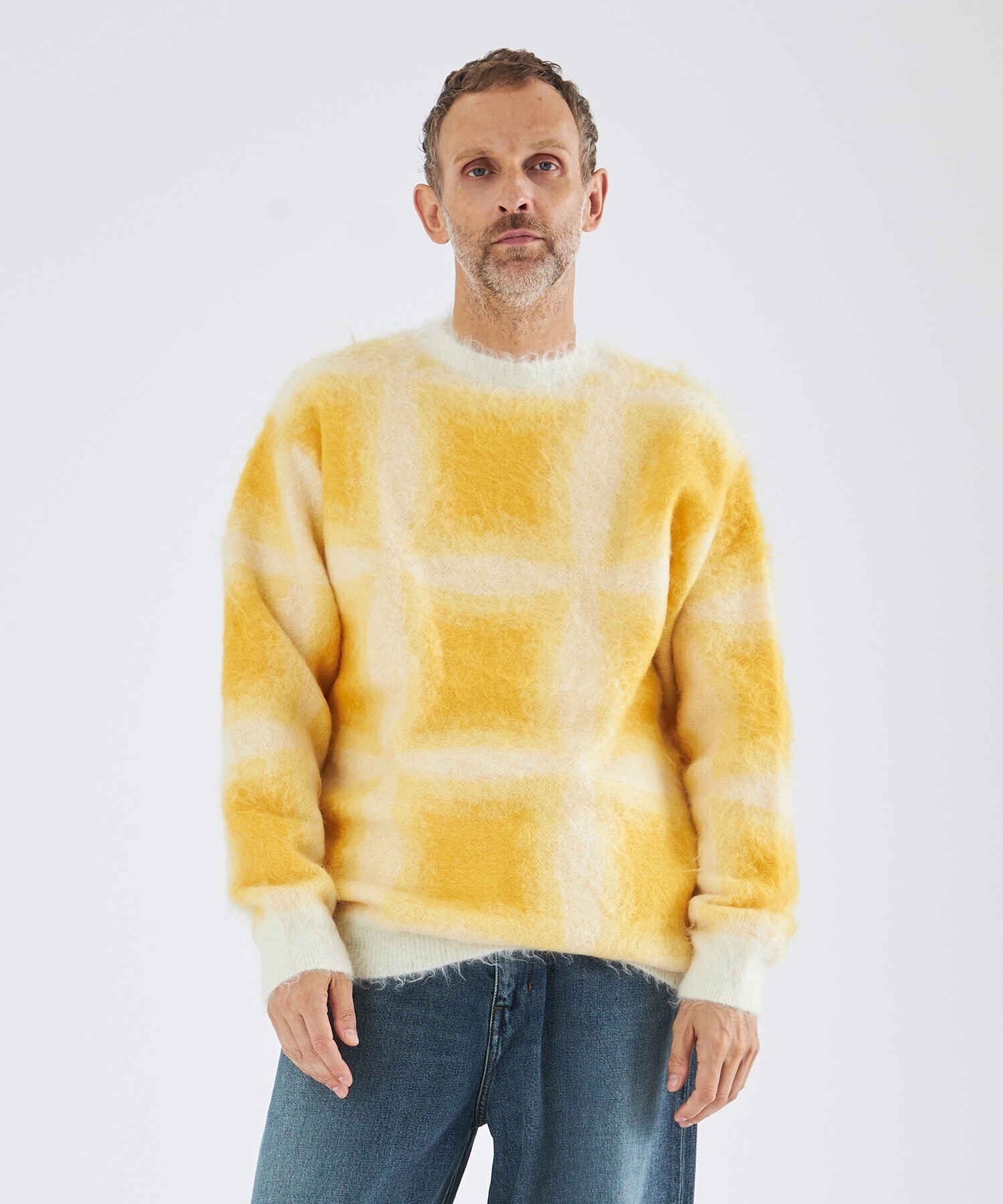 paratrait MOHAIR CELL KNIT PO