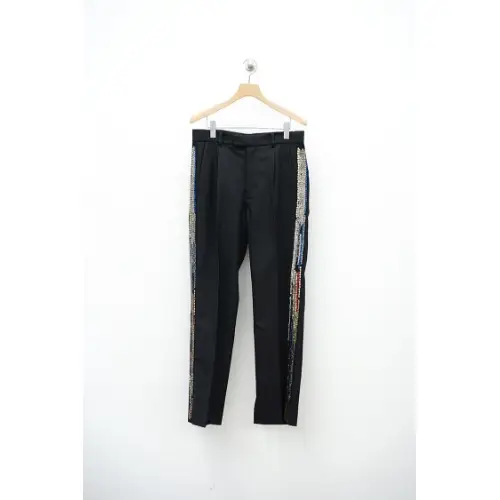 BED J.W. FORD Glitter Side Stripe Pants