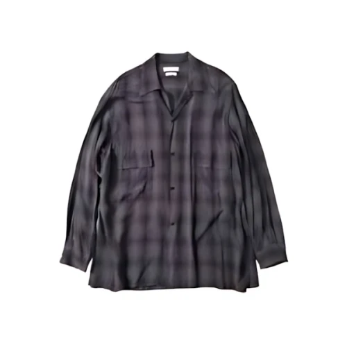 YOKE OVERSIZED OPEN COLLAR SHIRT
