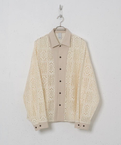 Casper John See through lace shirts
