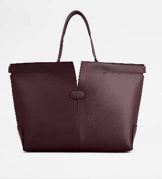 Tod's Di バッグ フォリオ レザー バッグ ミディアム-スモール