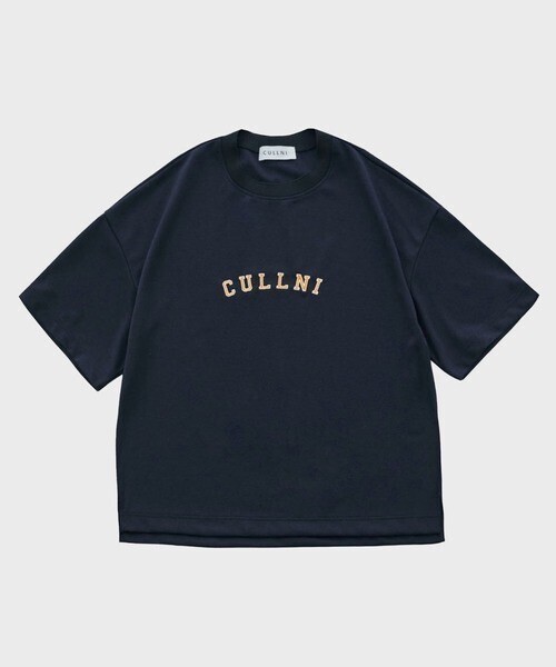 CULLNI STUDIOUS別注 COLLEGE LOGO TEE