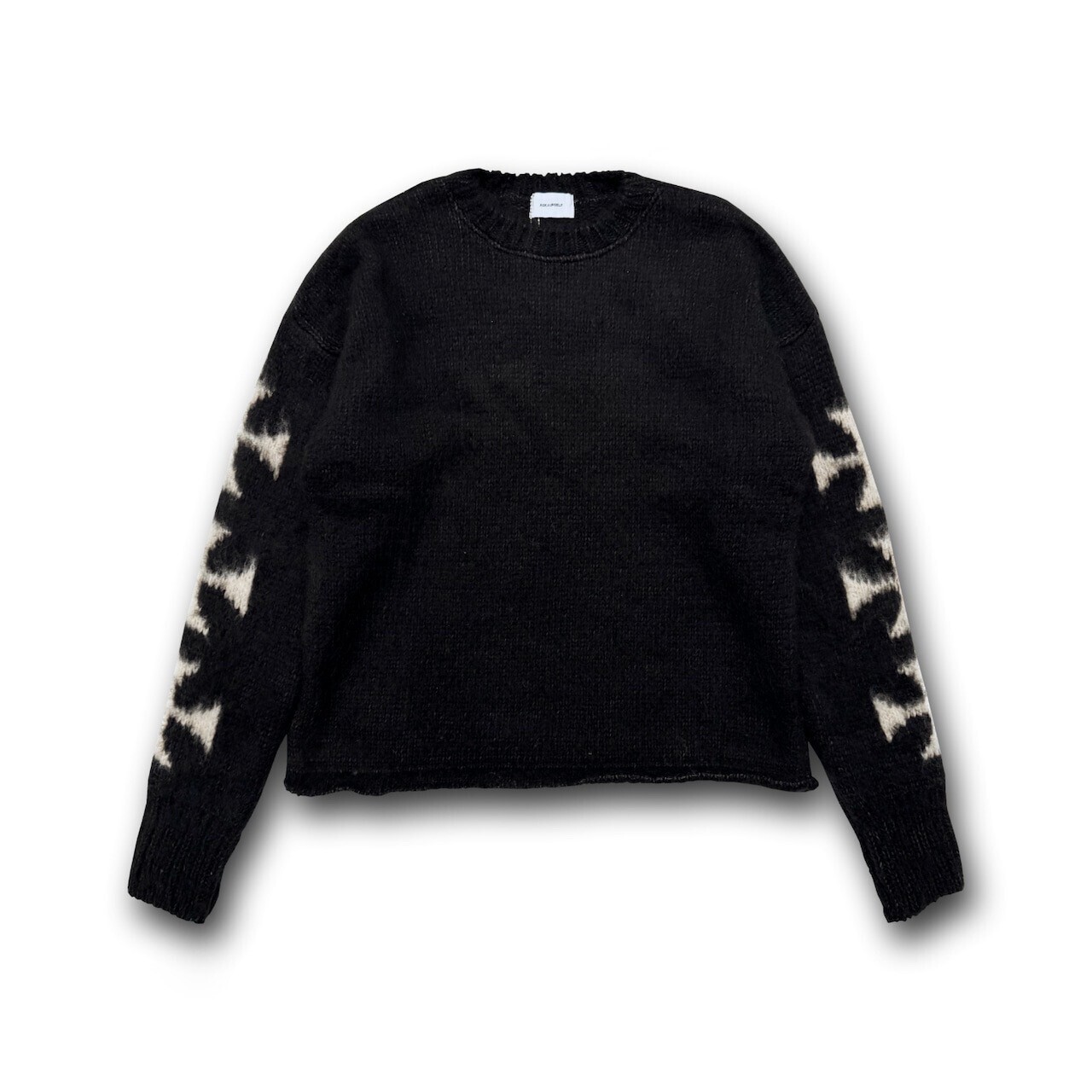 ASKYURSELF BRUSHED CROSS KNIT