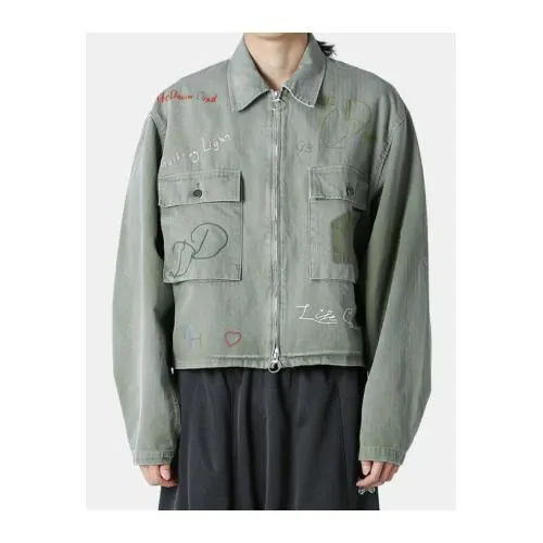 KAPITAL HERRINGBONE HUNTER DRIZZLER JKT