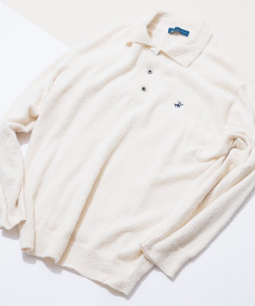 Beverly Hills Polo Club シャギーポロニット