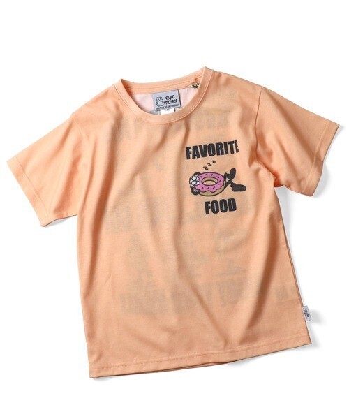 gymmaster gym master KIDS 5.8oz T/CドライFAVORITE FOOD Tee