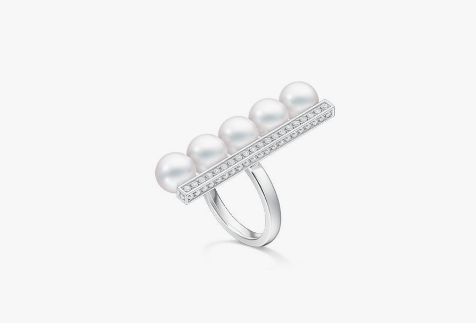 TASAKI バランス プラス ダイヤモンド パヴェ リング