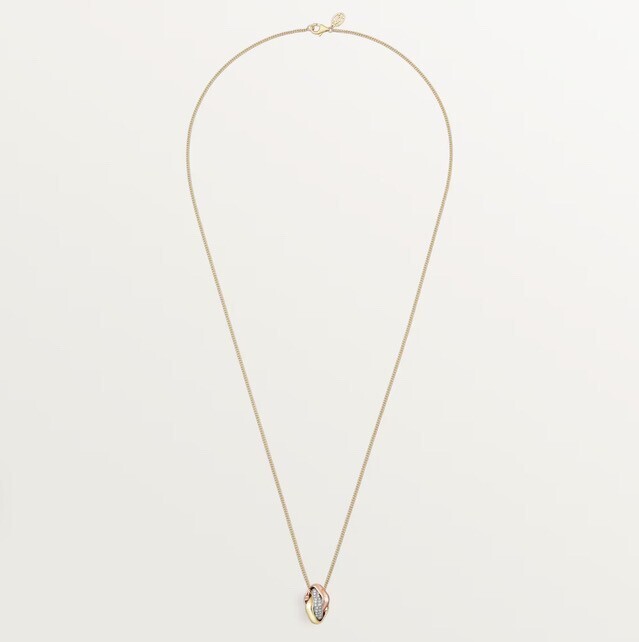 Cartier TRINITY CUSHION NECKLACE