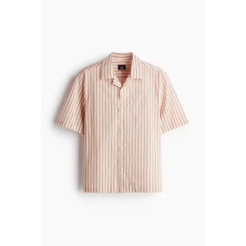 H&M レギュラーフィット コットンリゾートシャツ