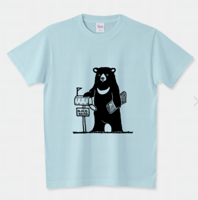 Tshirts trinity 隣にクマが越してきた スタンダードTシャツ(5.6オンス)