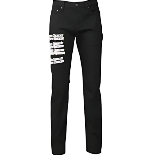 HYSTERIC GLAMOUR TYPE LOGO スリムデニムパンツ