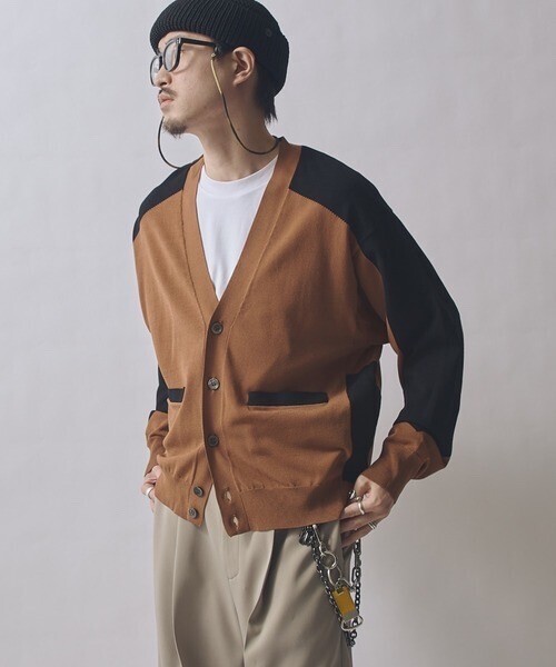 Lui's SURJENT インターシャカーデガン