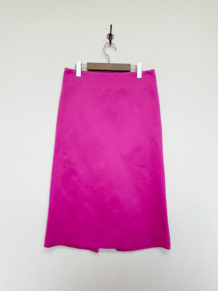 MADISONBLUE A-LINE LONG SK SATIN
