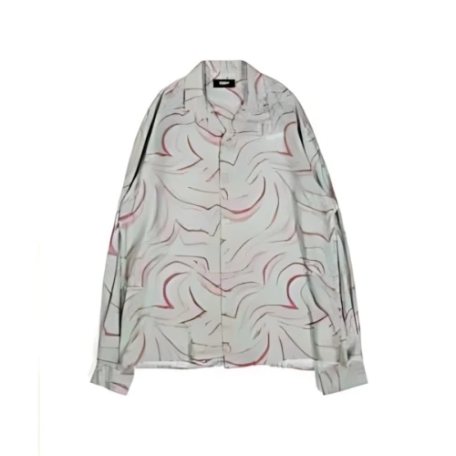 Myne Animal Pattern Long Sleeve Shirt